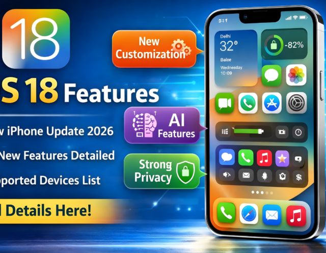 iOS 18 Features 2026 iOS 18 Features 2026